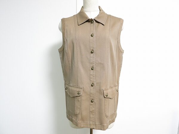 自然体な雰囲気が素敵なレリアンのジレを買取しました