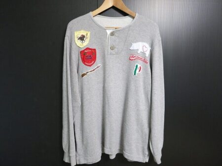 ワッペンがおしゃれなパパスのトレーナーを買取しました