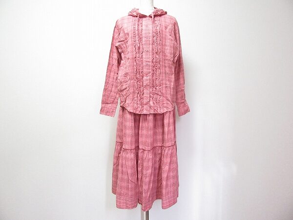 可愛さを解き放つ｜ピンクハウスのセットアップを買取しました