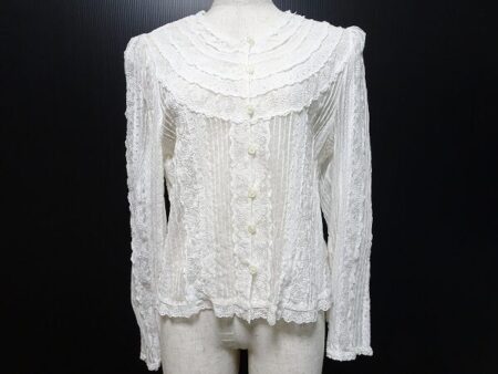 大満足のフリル使い！バラ色の暮し ブラウスを買取しました