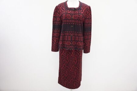 豊かさを感じる色味が素敵｜斉藤都世子のセットアップを買取しました