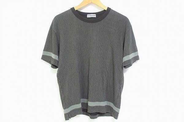 所々のストライプがさわやか｜イッセイミヤケメンのカットソーを買取しました