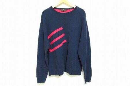 紺と赤のコラボレーションがおしゃれ！エトロのトレーナーを買取しました