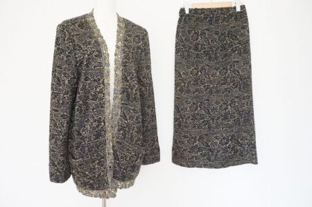 シャープな印象を感じる｜斉藤都世子のセットアップを買取しました