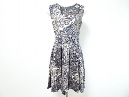 落ち着いたペイズリー柄が綺麗なファスフィーユアシュアヴルのワンピースを買取しました