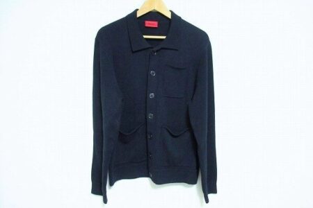 落ち着いたシルエットが素敵なヒューゴボスのカーディガンを買取しました