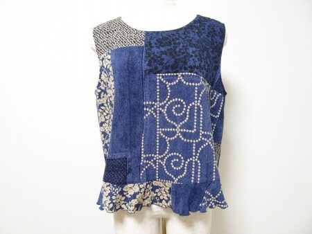 古風なデニム柄に見とれる｜詩仙堂のカットソーを買取しました