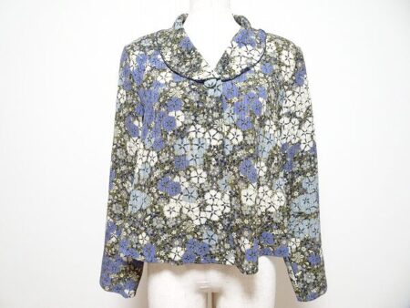 カラフル過ぎない花柄が嬉しい｜詩仙堂のカーディガンを買取しました