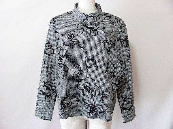 目立ちすぎない花柄が嬉しい｜詩仙堂のジャケットを買取しました