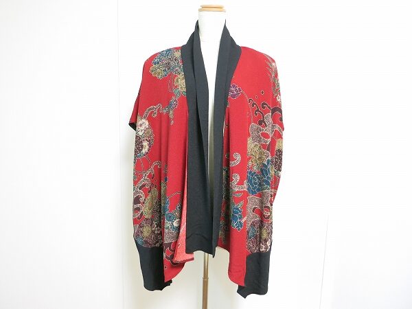 ハッピのようなデザインが新しい｜詩仙堂のカーディガンを買取しました