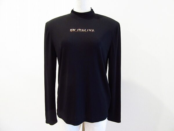 シンプルなロゴが嬉しい｜伊太利屋のカットソーを買取しました