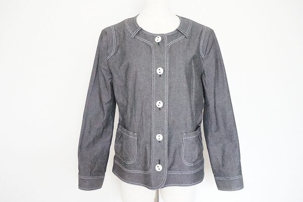 デニムとラメの相性が抜群｜レリアンのジャケットを買取しました