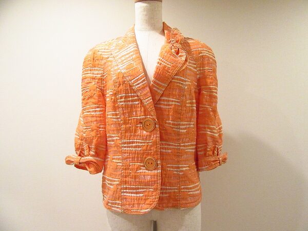豪華で華やかな印象に｜伊太利屋のジャケットを買取しました