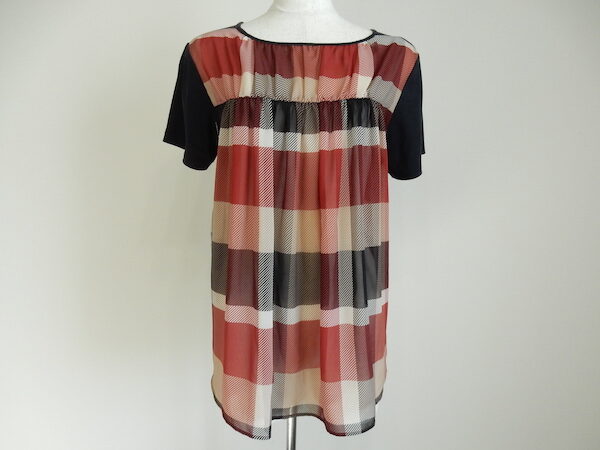 都会的なチェックが素敵｜ブルーレーベルクレストブリッジのシャツを買取しました