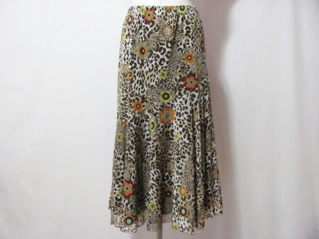 ヒョウ柄×お花がエレガント！レリアンのスカートを買取しました