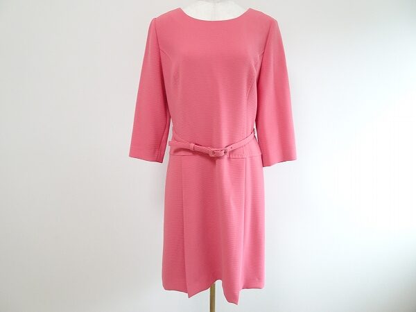 七分袖でスッキリみえる｜レリアン ワンピースを買取しました