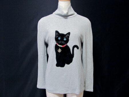 クロネコが可愛い｜伊太利屋のカットソーを買取しました