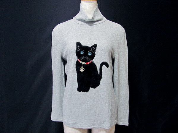 クロネコが可愛い｜伊太利屋のカットソーを買取しました
