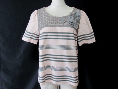 ピンク×グレーの定番コンビがいい味出してる！トゥービーシック カットソーを買取しました