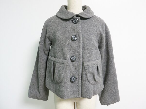 しっかり襟で可愛く冬支度|フランシュリッペのコートを買取しました