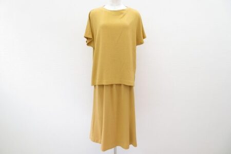 辛子色で味のあるおしゃれになる｜詩仙堂のセットアップを買取しました