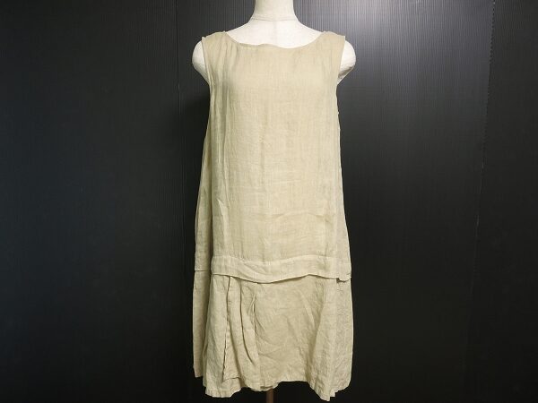 麻素材で肌心地も最高｜タバサのチュニックを買取しました