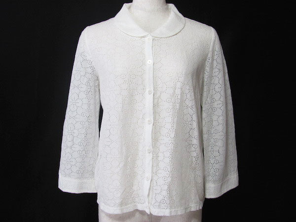 落ちつきと可憐さのMIX サリースコットのカーディガンを買取しました