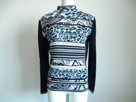 ヒョウ柄がセクシー｜伊太利屋のカットソーを買取しました