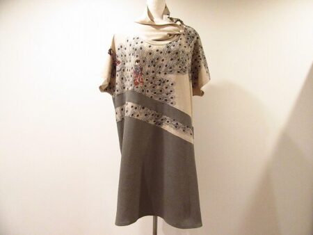 個性豊かな柄で小粋なファッションを楽しむ｜詩仙堂のワンピースを買取しました