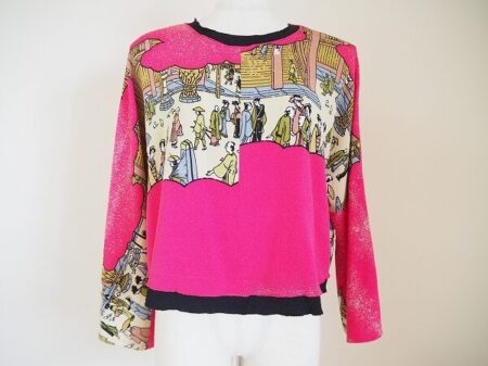 明るいお色が印象に残る｜詩仙堂のカットソーを買取しました