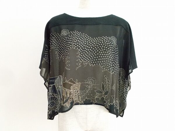 和柄で落ち着くイメージをアピール！詩仙堂のカットソーを買取しました