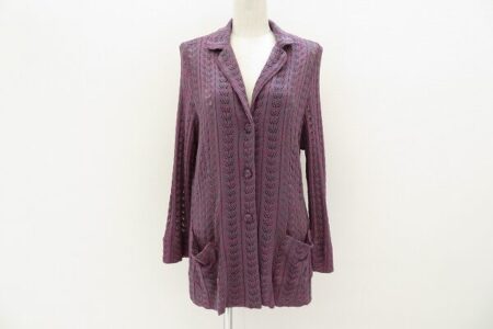 どこか温かみのある雰囲気｜斉藤都世子のカーディガンを買取しました