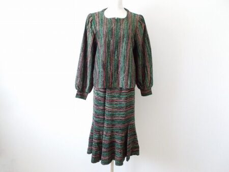 色合いがゴージャス｜斉藤都世子のセットアップを買取しました