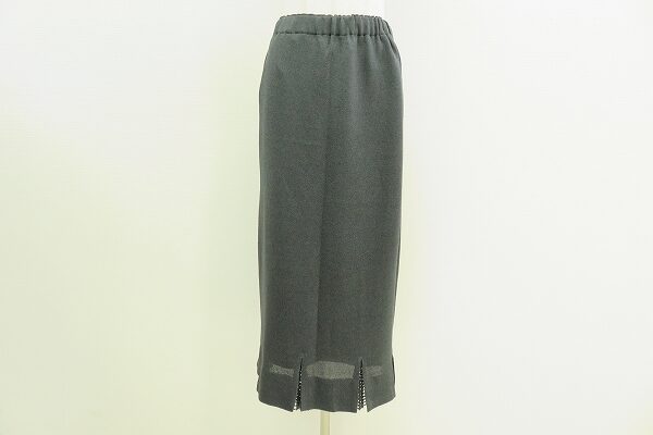 グレーとラメの組み合わせがgood!斉藤都世子のスカートを買取しました