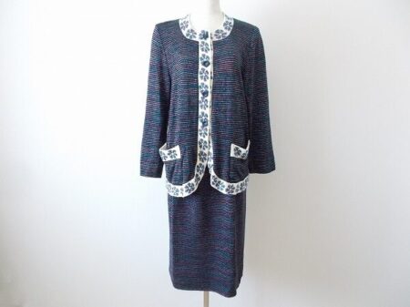 花モチーフがキュート｜斉藤都世子のセットアップを買取しました