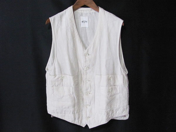 ゆったりしつつ清潔感のある フォーティファイブアールのジレを買取しました