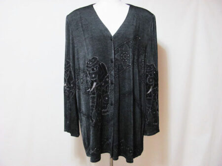 適度なラメが決め手｜伊太利屋のカーディガンを買取しました