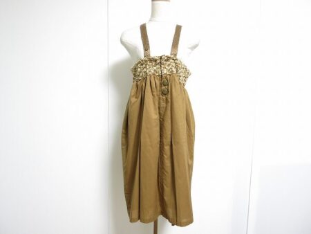 タブリクの異素材ミックスジャンパースカートを買取させて頂きました