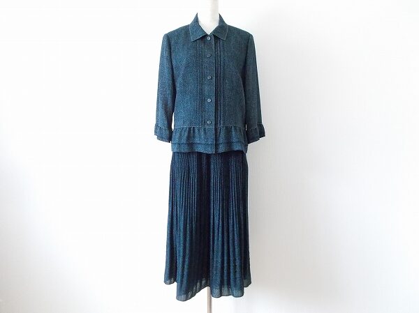 デニム風で大人カジュアルに レリアンのセットアップを買取しました