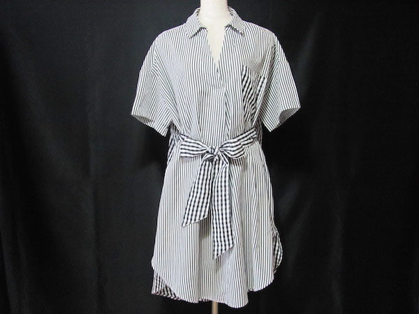スマートなストライプで決める アズノウアズのワンピースを買取しました
