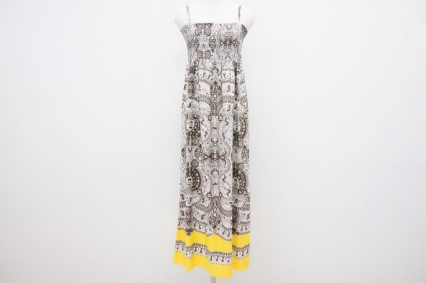 裾のイエローがポイント タルボットのワンピースをを買取しました