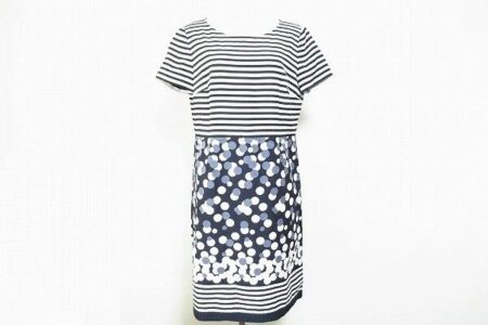 元気なドットが素敵 レリアンのワンピースを買取しました