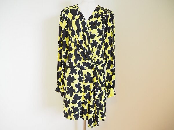 刺激的な色合いでシャープに！ダイアンフォンファステンバーグのワンピースを買取しました