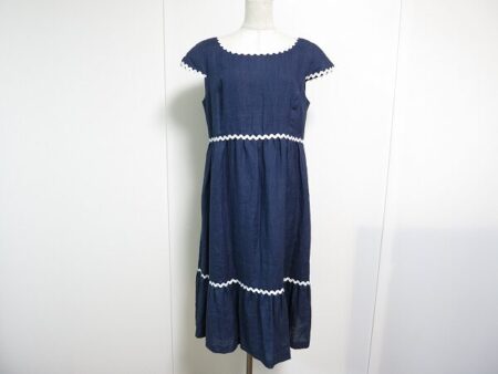 紺と白のバランスが最強 マサヒトウジのワンピースを買取しました