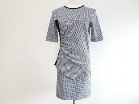 丁寧な千鳥格子が美しい ピンコのセットアップを買取しました