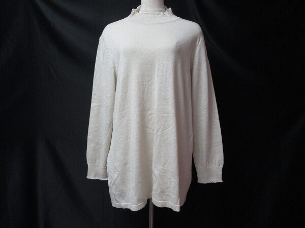 ラメで存在感を解き放つ レリアンのニットを買取しました