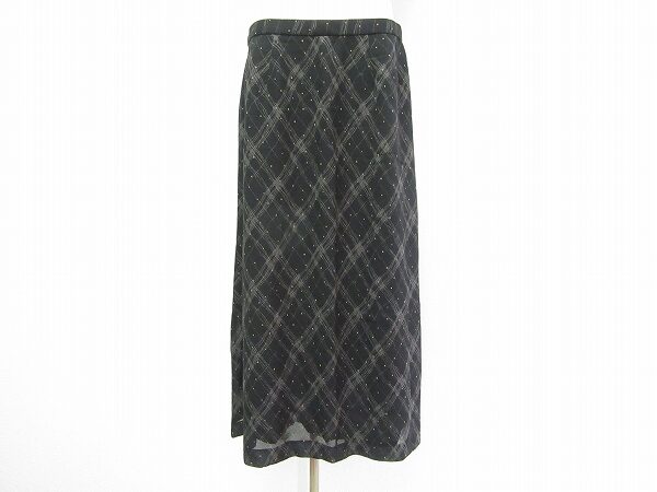 大人なチェックが色っぽい レリアンのスカートを買取しました