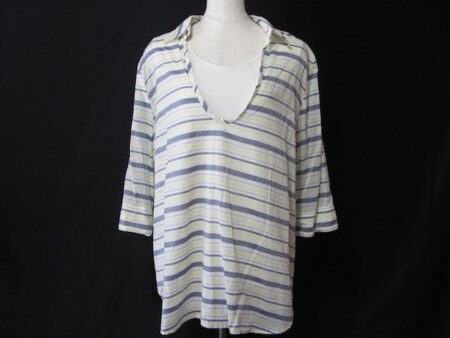 程よく緩く可愛らしいボーダーが素敵！レリアンのチュニックを買取しました