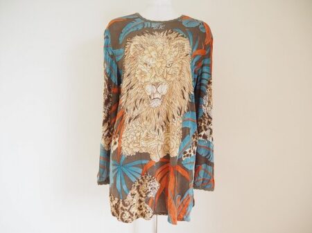 ゴージャスなライオンが見ごたえありな伊太利屋のカットソーを買取しました