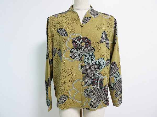 どこかホッとする風合い｜詩仙堂のブラウスを買取しました